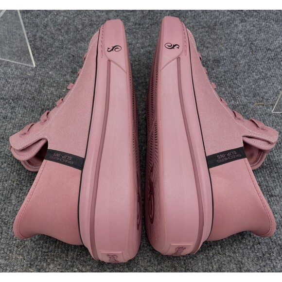 Skechers Hands Free Slip-Ins Snoop Dogg Snoop One OG Pink Canvas Mens 12 SAMPLE